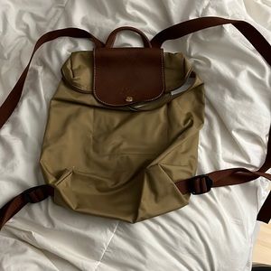 Longchamp backpack! Amazing quality and water resistan